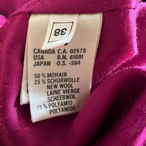 Vintage ESCADA open Cardigan Coat Size 38 - Picture 3 of 7